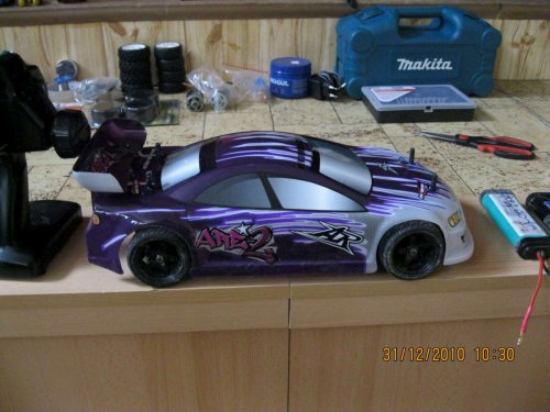 Silvestrovské setkání majitelů autíček na dálkové ovládání - 31.12.2010